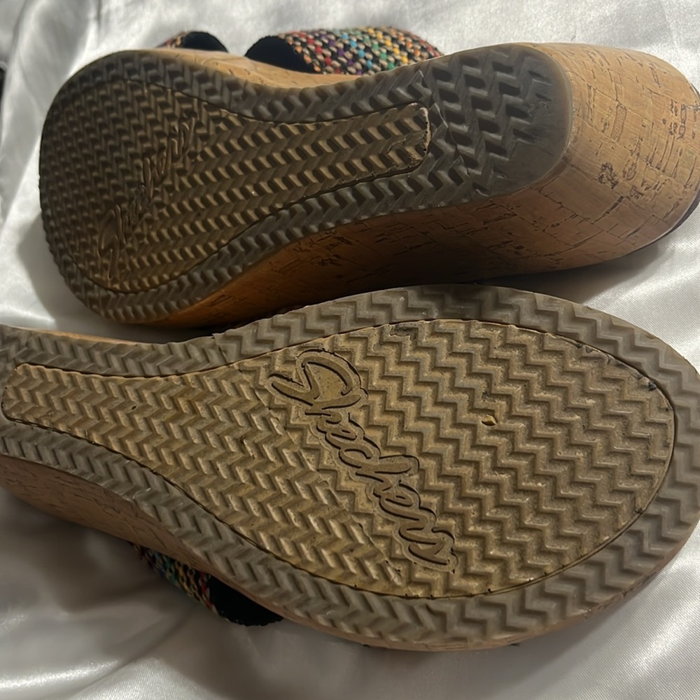 Skechers Beverlee Wedge Slip-on Sandals-Size 10 - Picture 10 of 10